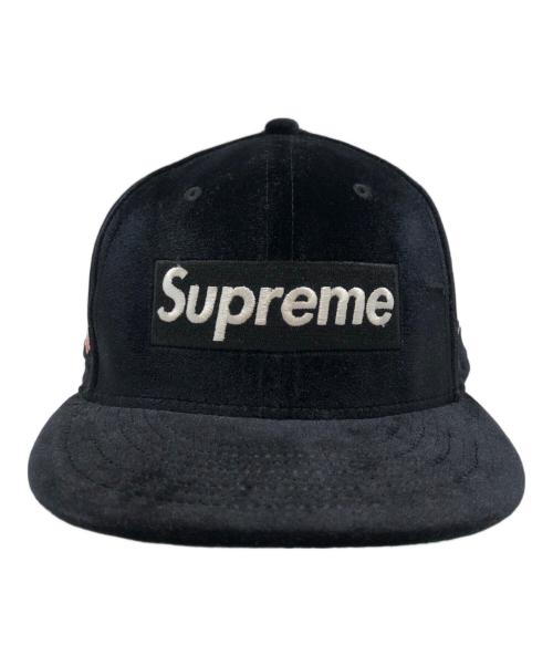 SUPREME（シュプリーム）SUPREME (シュプリーム) New Era (ニューエラ) キャップ ブラックの古着・服飾アイテム