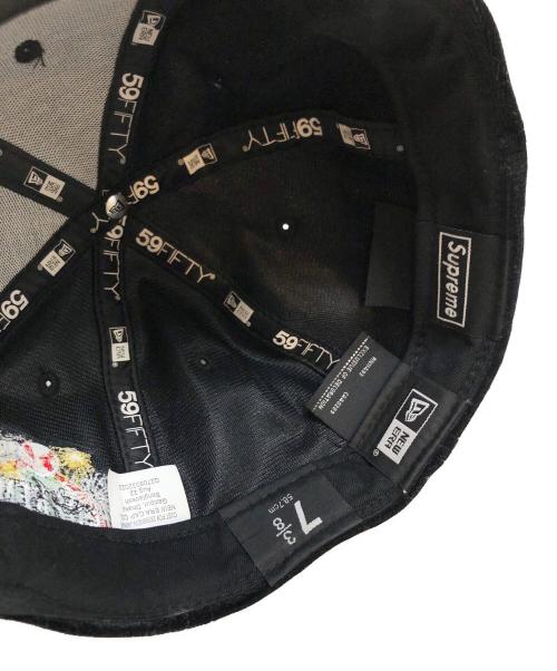 SUPREME（シュプリーム）SUPREME (シュプリーム) New Era (ニューエラ) キャップ ブラックの古着・服飾アイテム