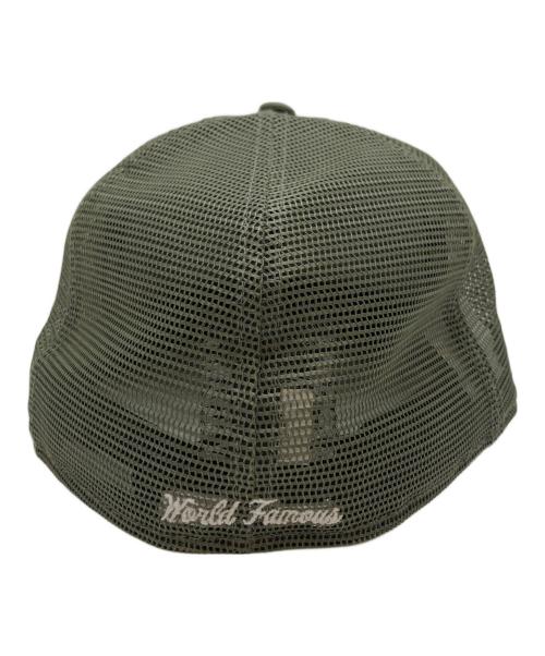SUPREME（シュプリーム）Supreme (シュプリーム) New Era (ニューエラ) メッシュキャップ オリーブ サイズ:7　3/8の古着・服飾アイテム