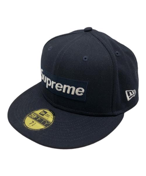 SUPREME（シュプリーム）SUPREME (シュプリーム) New Era (ニューエラ) キャップ ネイビーの古着・服飾アイテム