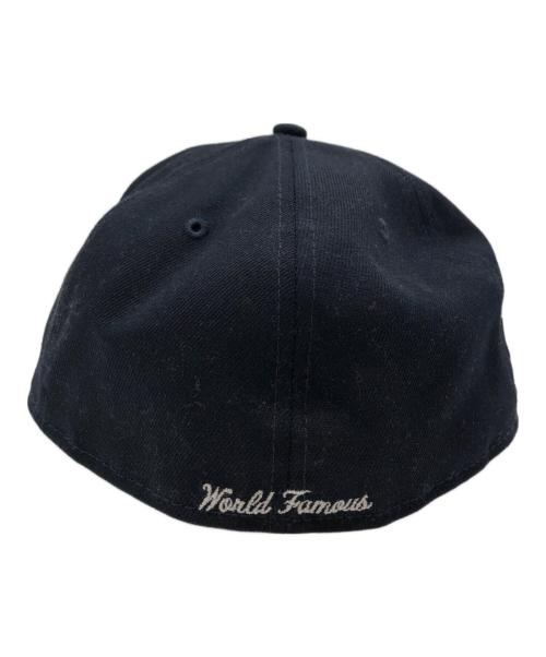 SUPREME（シュプリーム）SUPREME (シュプリーム) New Era (ニューエラ) キャップ ネイビーの古着・服飾アイテム
