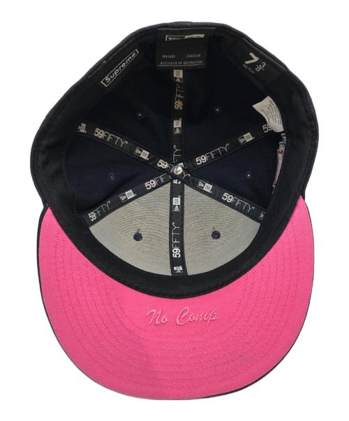 SUPREME（シュプリーム）SUPREME (シュプリーム) New Era (ニューエラ) キャップ ネイビーの古着・服飾アイテム