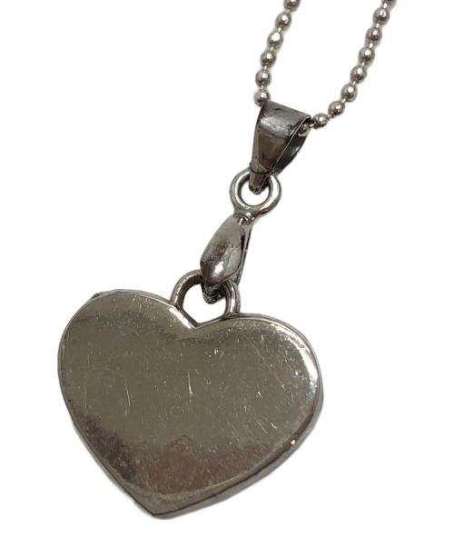 Christian Dior（クリスチャン ディオール）Christian Dior (クリスチャン ディオール) ハートネックレス カラー：シルバーの古着・服飾アイテム