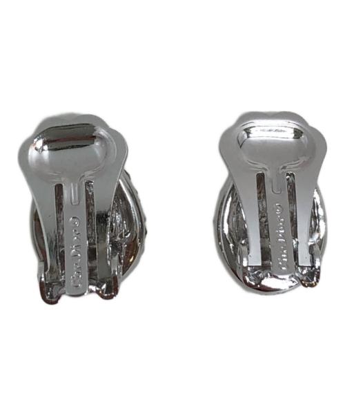 Christian Dior（クリスチャン ディオール）Christian Dior (クリスチャン ディオール) ラインストーンイヤリングの古着・服飾アイテム