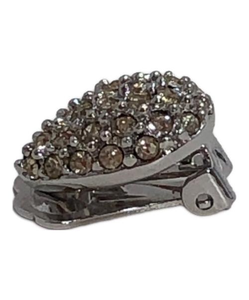 Christian Dior（クリスチャン ディオール）Christian Dior (クリスチャン ディオール) ラインストーンイヤリングの古着・服飾アイテム