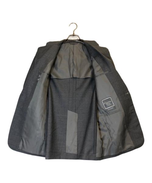 Christian Dior（クリスチャン ディオール）Christian Dior (クリスチャン ディオール) セットアップスーツ グレー サイズ:ジャケット:88-76-165 パンツ:82の古着・服飾アイテム