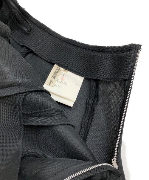COMME des GARCONS（コムデギャルソン）COMME des GARCONS (コムデギャルソン) レースアップスカート ブラック サイズ:Sの古着・服飾アイテム