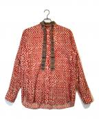 COMME des GARCONS HOMME PLUSコムデギャルソンオムプリュス）の古着「フラッグチェックシャツ」｜レッド