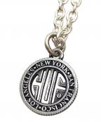 HUFハフ）の古着「ロゴチェーンネックレス」｜シルバー