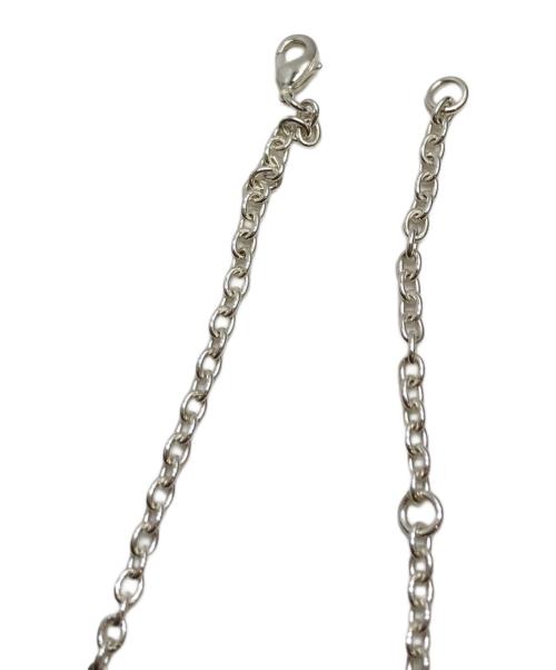 HUF（ハフ）HUF (ハフ) ロゴチェーンネックレス シルバーの古着・服飾アイテム