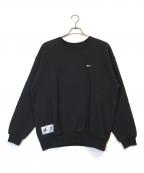 DESCENDANTディセンダント）の古着「PE CREW NECK SWEATSHIRT」｜ブラック
