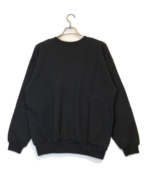 DESCENDANT（ディセンダント）DESCENDANT (ディセンダント) PE CREW NECK SWEATSHIRT ブラック サイズ:2の古着・服飾アイテム