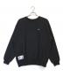DESCENDANT（ディセンダント）の古着「PE CREW NECK SWEATSHIRT」｜ブラック