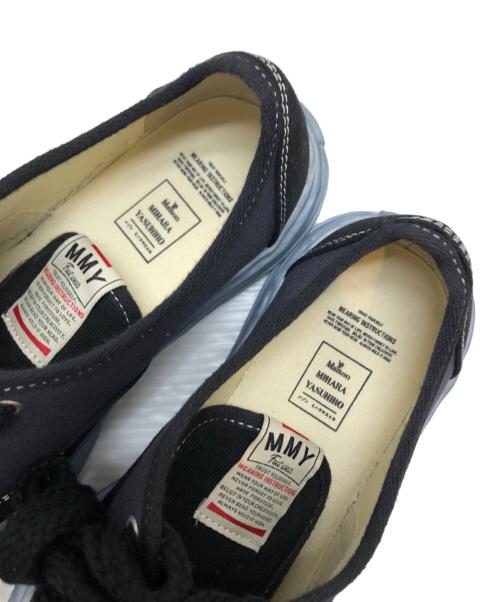 MIHARA YASUHIRO（ミハラヤスヒロ）MIHARA YASUHIRO (ミハラヤスヒロ) BAKER original sole over dyed canvas Low-Top sneaker ブラック サイズ:42の古着・服飾アイテム