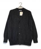 SLOANEスローン）の古着「モヘアシャギーＶネックカーディガン」｜グレー