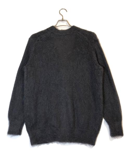 SLOANE（スローン）SLOANE (スローン) モヘアシャギーＶネックカーディガン グレー サイズ:3 未使用品の古着・服飾アイテム