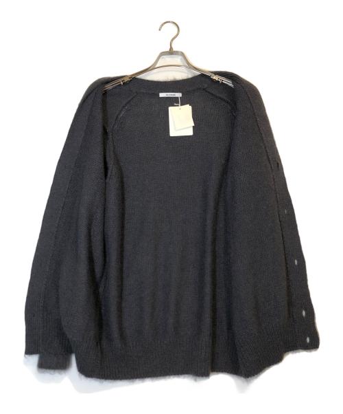 SLOANE（スローン）SLOANE (スローン) モヘアシャギーＶネックカーディガン グレー サイズ:3 未使用品の古着・服飾アイテム