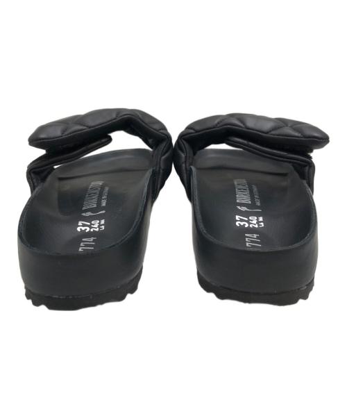 BIRKENSTOCK（ビルケンシュトック）BIRKENSTOCK (ビルケンシュトック) SYLT　paddet/サンダル ブラック サイズ:37の古着・服飾アイテム