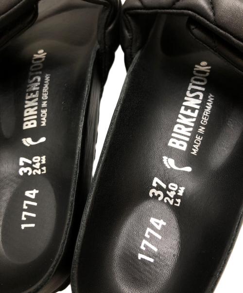 BIRKENSTOCK（ビルケンシュトック）BIRKENSTOCK (ビルケンシュトック) SYLT　paddet/サンダル ブラック サイズ:37の古着・服飾アイテム