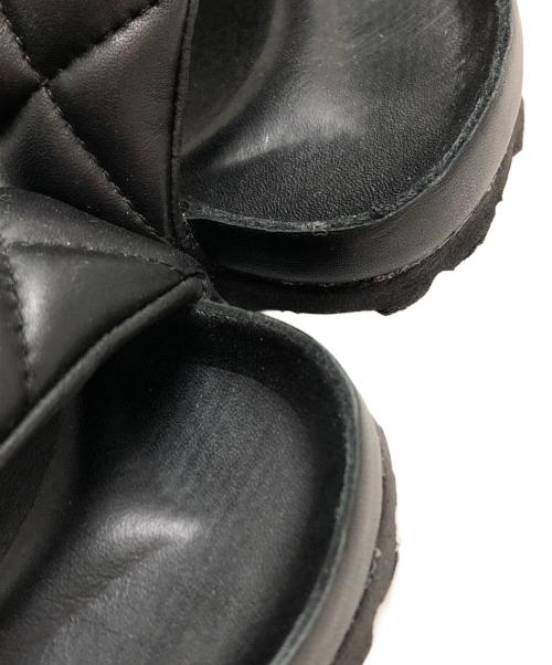 BIRKENSTOCK（ビルケンシュトック）BIRKENSTOCK (ビルケンシュトック) SYLT　paddet/サンダル ブラック サイズ:37の古着・服飾アイテム