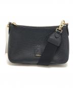 FURLAフルラ）の古着「アテナショルダーバッグ」｜ブラック