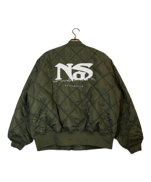 X-LARGE（エクストララージ）X-LARGE (エクストララージ) NAS (ナズ) キルティングジャケット カーキ サイズ:Lの古着・服飾アイテム