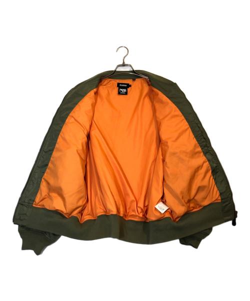 X-LARGE（エクストララージ）X-LARGE (エクストララージ) NAS (ナズ) キルティングジャケット カーキ サイズ:Lの古着・服飾アイテム