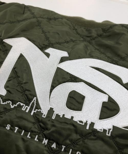 X-LARGE（エクストララージ）X-LARGE (エクストララージ) NAS (ナズ) キルティングジャケット カーキ サイズ:Lの古着・服飾アイテム