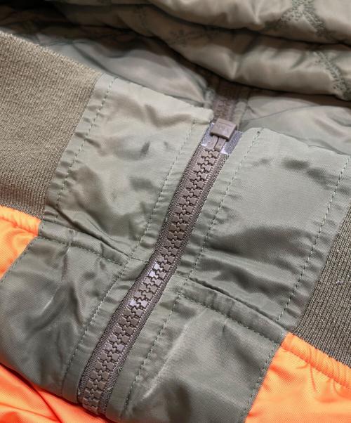 X-LARGE（エクストララージ）X-LARGE (エクストララージ) NAS (ナズ) キルティングジャケット カーキ サイズ:Lの古着・服飾アイテム