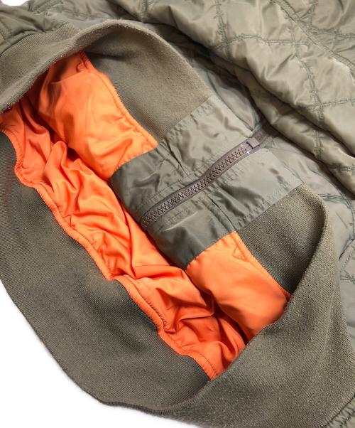 X-LARGE（エクストララージ）X-LARGE (エクストララージ) NAS (ナズ) キルティングジャケット カーキ サイズ:Lの古着・服飾アイテム