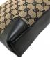 中古・古着 GUCCI (グッチ) GGキャンバスワンショルダーバッグ ブラック：27000円