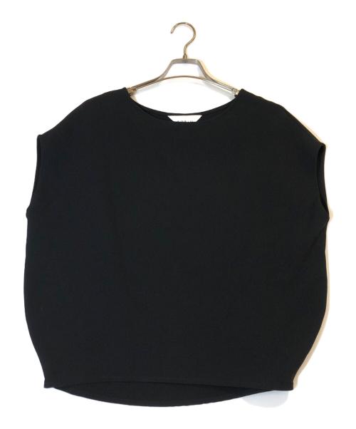 SOEJU（ソージュ）SOEJU (ソージュ) ショートスリーブコクーンブラウス ブラック サイズ:Mの古着・服飾アイテム