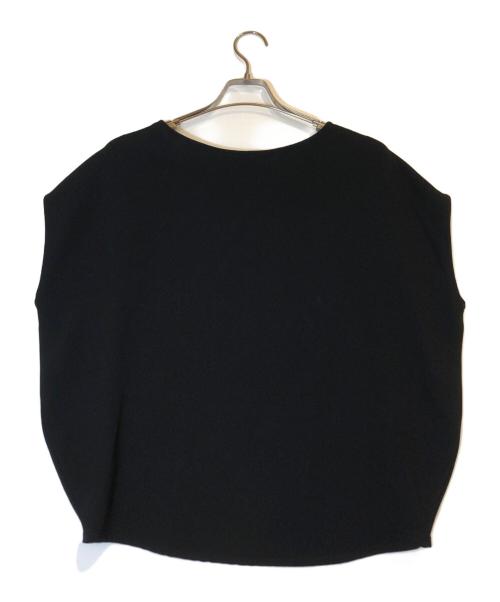 SOEJU（ソージュ）SOEJU (ソージュ) ショートスリーブコクーンブラウス ブラック サイズ:Mの古着・服飾アイテム