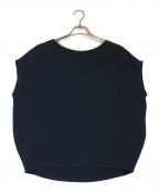 SOEJUソージュ）の古着「ショートスリーブコクーンブラウス」｜ネイビー