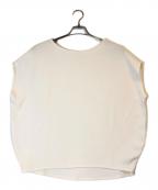 SOEJUソージュ）の古着「ショートスリーブコクーンブラウス」｜ホワイト