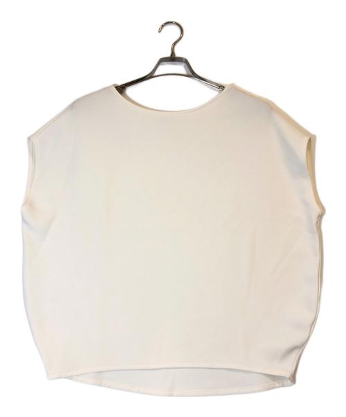 SOEJU（ソージュ）SOEJU (ソージュ) ショートスリーブコクーンブラウス ホワイト サイズ:Mの古着・服飾アイテム