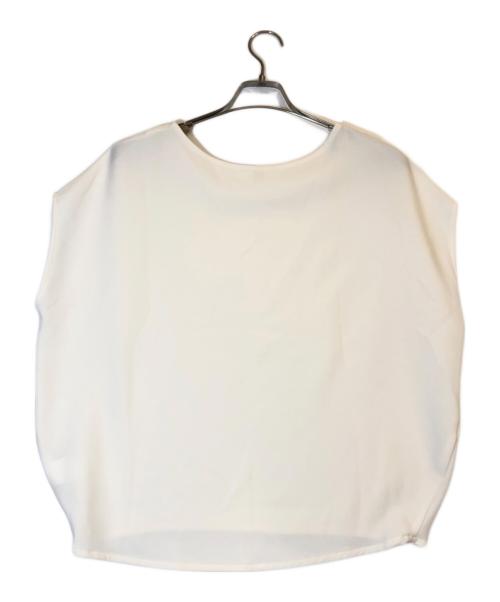 SOEJU（ソージュ）SOEJU (ソージュ) ショートスリーブコクーンブラウス ホワイト サイズ:Mの古着・服飾アイテム