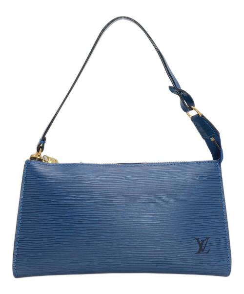 LOUIS VUITTON（ルイ ヴィトン）LOUIS VUITTON (ルイ ヴィトン) ポシェットアクセソワール ブルーの古着・服飾アイテム