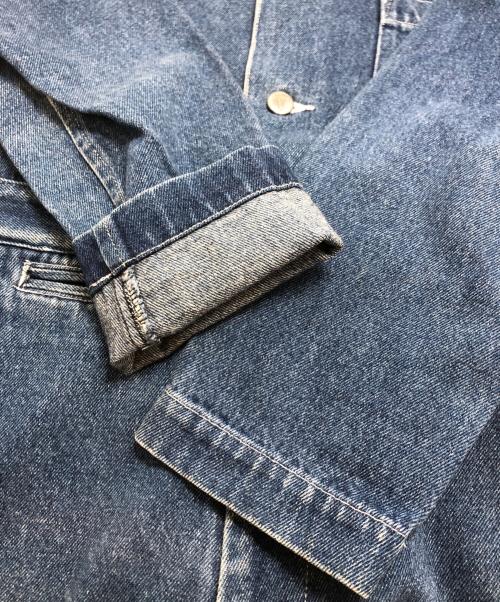 odds on（オッズオン）odds on (オッズオン) デニムオールインワン インディゴ サイズ:FREEの古着・服飾アイテム