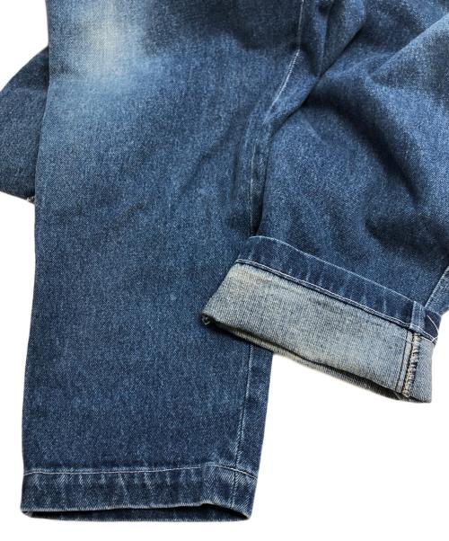 odds on（オッズオン）odds on (オッズオン) デニムオールインワン インディゴ サイズ:FREEの古着・服飾アイテム