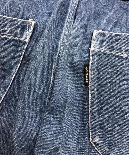 odds on（オッズオン）odds on (オッズオン) デニムオールインワン インディゴ サイズ:FREEの古着・服飾アイテム