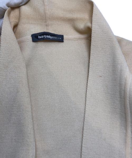 ISSEY MIYAKE MEN（イッセイミヤケメン）ISSEY MIYAKE MEN (イッセイミヤケメン) ニットテーラードジャケット アイボリー サイズ:Mの古着・服飾アイテム
