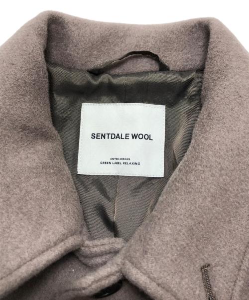 green label relaxing（グリーンレーベルリラクシング）green label relaxing (グリーンレーベルリラクシング) SENTDALE WOOL カバーオール ブラウン サイズ:Mの古着・服飾アイテム
