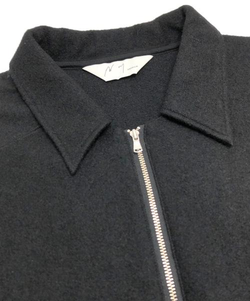 ANCELLM（アンセルム）ANCELLM (アンセルム) WOOL PULL OVER SHIRT ブラック サイズ:2の古着・服飾アイテム