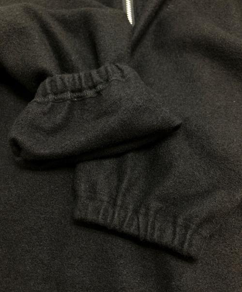 ANCELLM（アンセルム）ANCELLM (アンセルム) WOOL PULL OVER SHIRT ブラック サイズ:2の古着・服飾アイテム