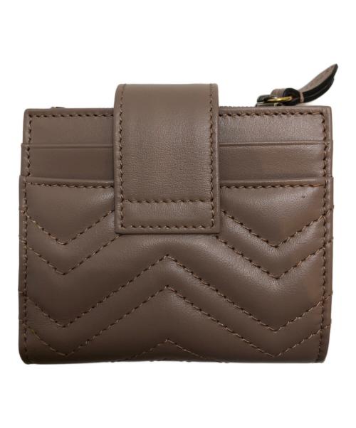 GUCCI（グッチ）GUCCI (グッチ) 2つ折り財布 ベージュの古着・服飾アイテム