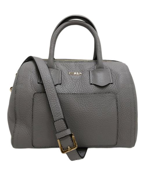 FURLA（フルラ）FURLA (フルラ) 2WAYバッグ グレーの古着・服飾アイテム