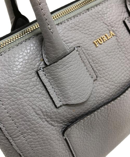 FURLA（フルラ）FURLA (フルラ) 2WAYバッグ グレーの古着・服飾アイテム