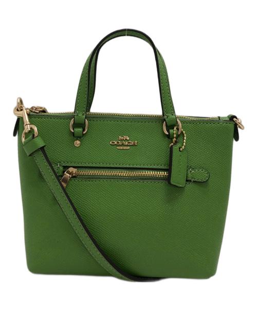 COACH（コーチ）COACH (コーチ) ミニショルダーバッグ グリーンの古着・服飾アイテム