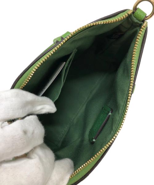 COACH（コーチ）COACH (コーチ) ミニショルダーバッグ グリーンの古着・服飾アイテム